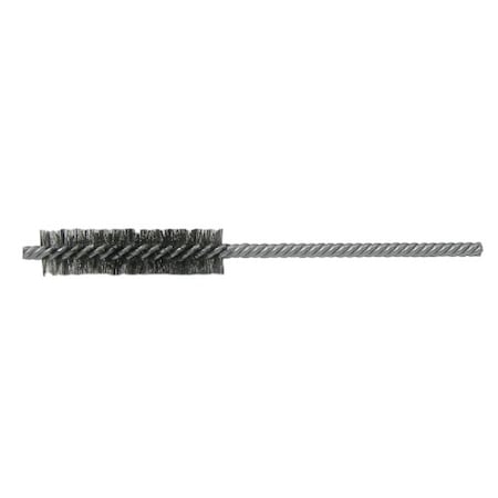 Weiler 1/2" Power Tube Brush, .004" Wire Fill, 2" Brush Length 21116